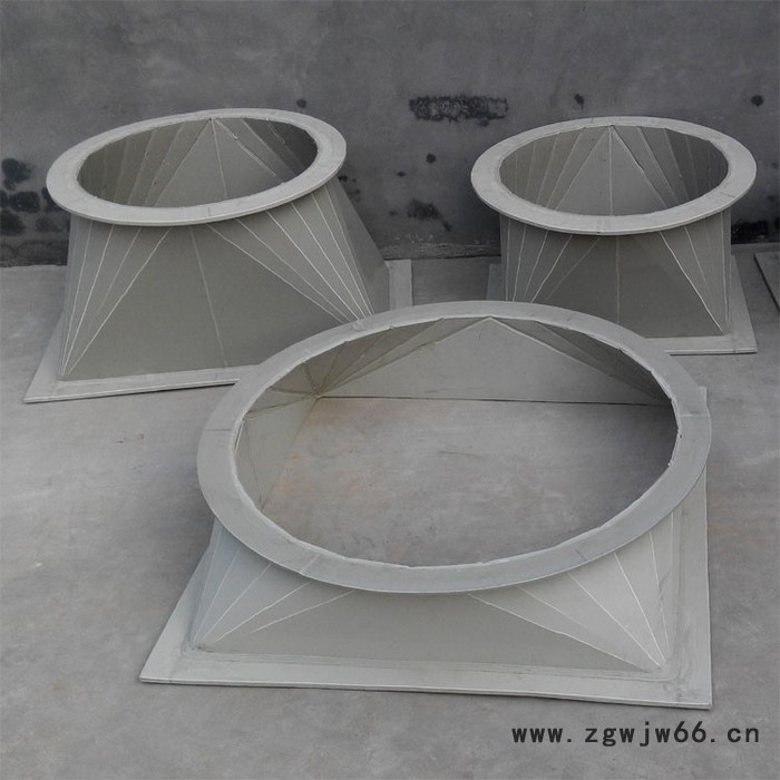 石家庄弘禾 废气处理工程、PP风管、PP管件图2