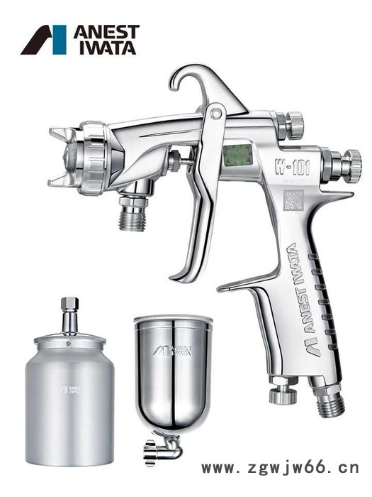 日本岩田进口喷枪W-101   油漆喷枪家具木器汽车高雾化喷漆枪图7