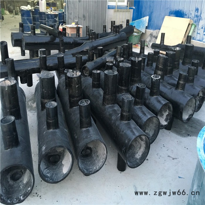 四平鸿硕玻璃钢喷淋管件 玻璃钢净化塔喷淋管 玻璃钢浆液喷淋管图8