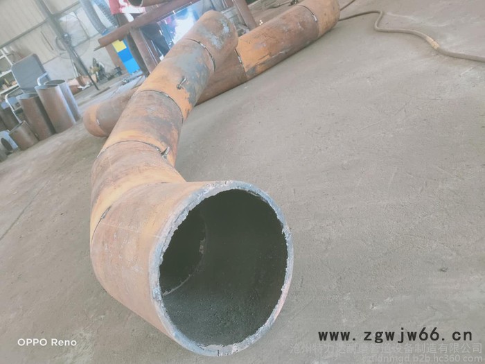 特力达DN50--DN400 耐磨弯头 陶瓷复合耐磨管件 煤粉、除灰、除尘、矿粉耐磨弯头 耐磨管道系列 实体厂家直发图4