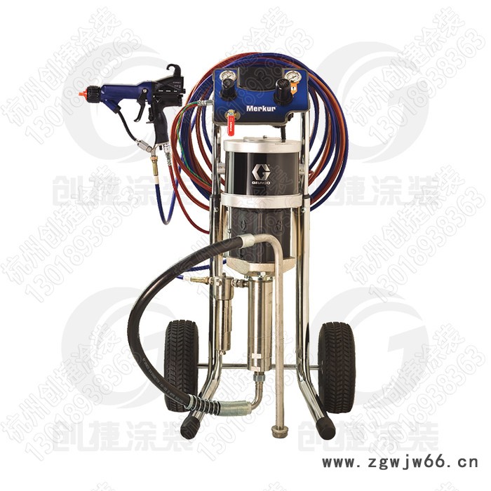 美国固瑞克 Merkur30：1空气辅助无气静电喷涂机 空气辅助静电喷涂机图5