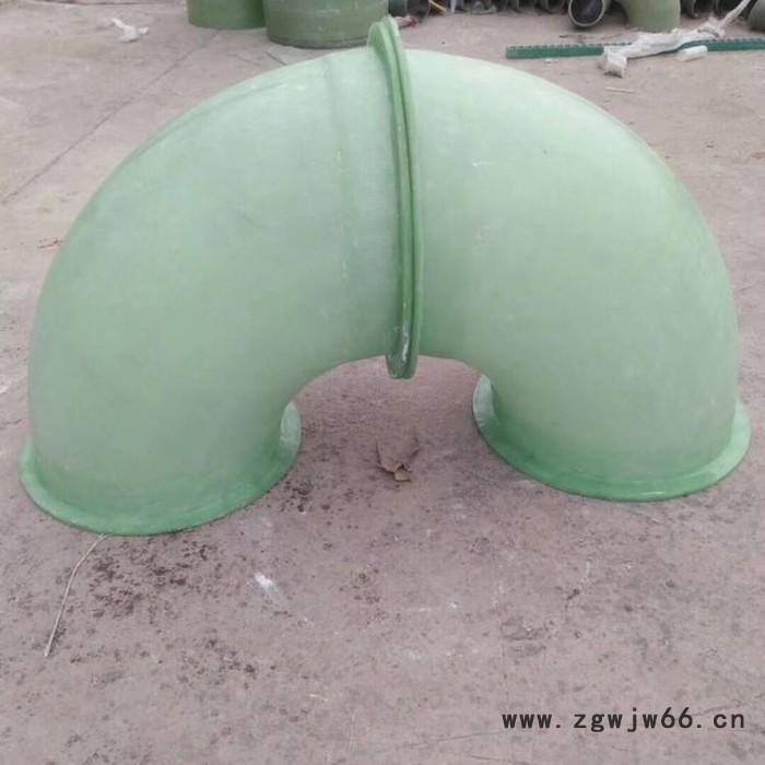 环保供应 玻璃钢弯头 玻璃钢异型管件 大口径弯头 可定制图2