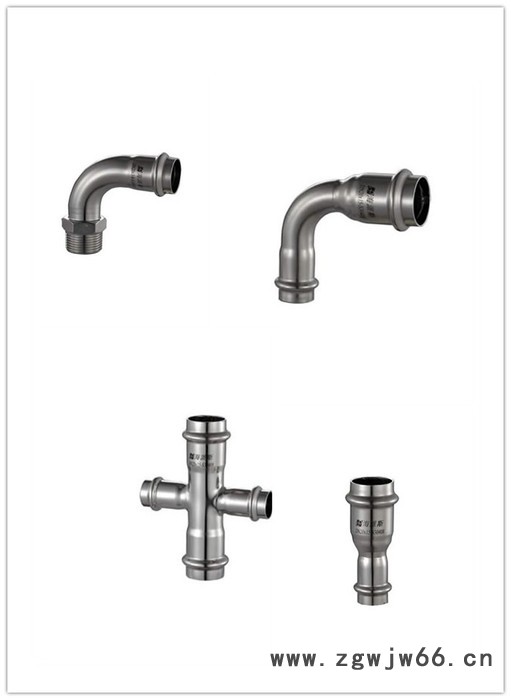 不锈钢管件 304不锈钢双卡压式异径直接头 厂家批发 工程单异径直接头 304卡压式异径直接头图2