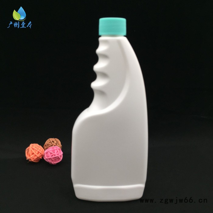 广州壹本**HDPE500ml手扣式喷枪瓶 瓶身带指印 清洁剂瓶 油污净瓶 500ml喷枪瓶 通用喷枪塑料包装瓶图3