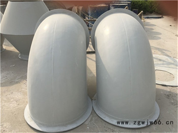 泰州鸿硕DN1000 玻璃钢纤维弯头 玻璃钢风机弯头 玻璃钢管件三通弯头图2