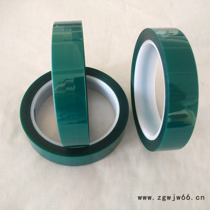 绿胶 pet基材喷涂烤漆多功用胶带 电镀胶带 PCB板喷涂烤漆胶带 高温胶带 不残胶 工业胶带图3