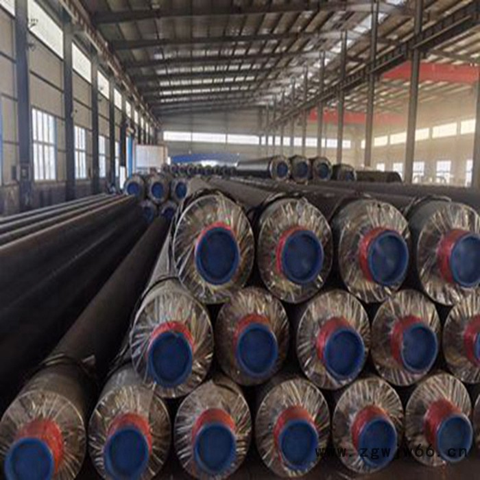 鑫友元 外滑动钢套钢蒸汽保温管 钢套钢蒸汽保温管 保温管件及各种管道管件防腐保温图3