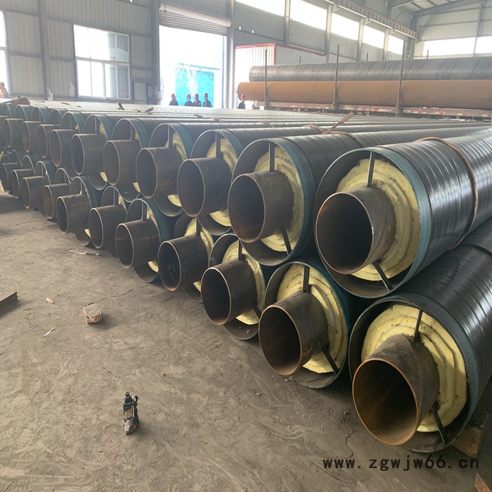 鑫友元 外滑动钢套钢蒸汽保温管 钢套钢蒸汽保温管 保温管件及各种管道管件防腐保温图4