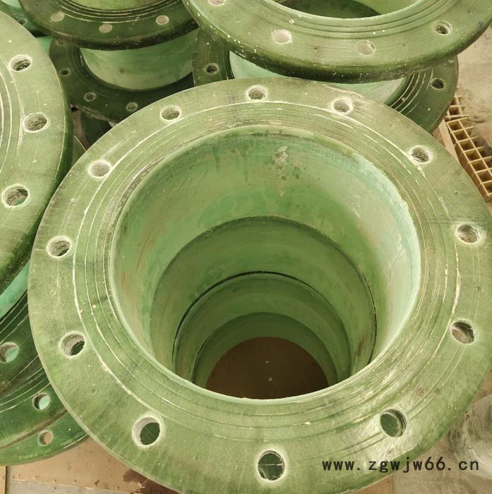 鸿硕 玻璃钢管件 净化塔法兰 脱硫塔法兰 玻璃钢手糊变径法兰图3