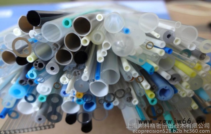 PTFE异性挤出管 PTFE塑料管件制造商 小尺寸PTFE聚四氟乙烯管图3