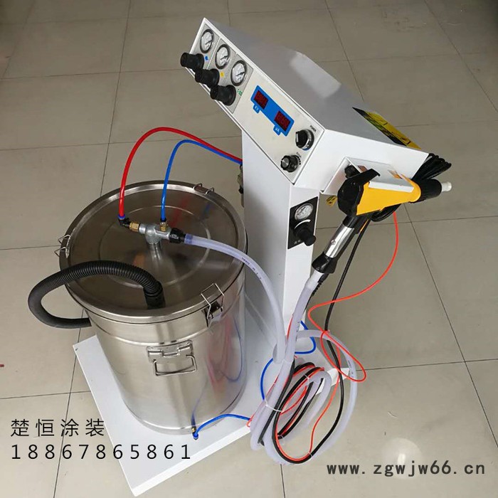 静电喷枪 静电喷涂机 喷粉枪 静电发生器 双推动喷涂机图2