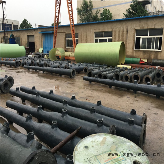 潍坊 玻璃钢电厂烟道喷淋管 鸿硕玻璃钢喷淋管件 玻璃钢净化塔喷淋管图2