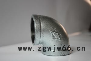 一诺  弯头 15-100 消防管件  热镀弯头 玛钢件批发图3