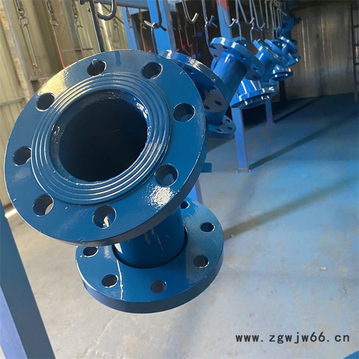 龙塑 涂塑喷涂焊接件 喷塑弯头 厂家工艺图3