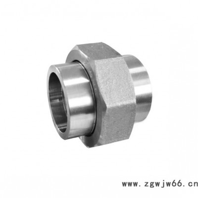 **304/316L不锈钢承插式焊接活接头 由壬 锻制高压管件