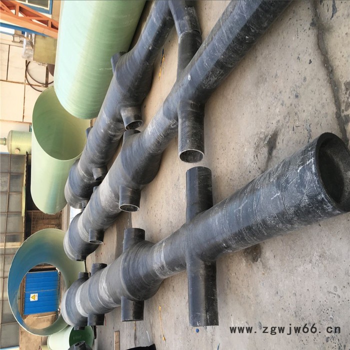 清江 玻璃钢污水喷淋管道 鸿硕玻璃钢喷淋管件 玻璃钢烟气脱硫喷淋管道图3