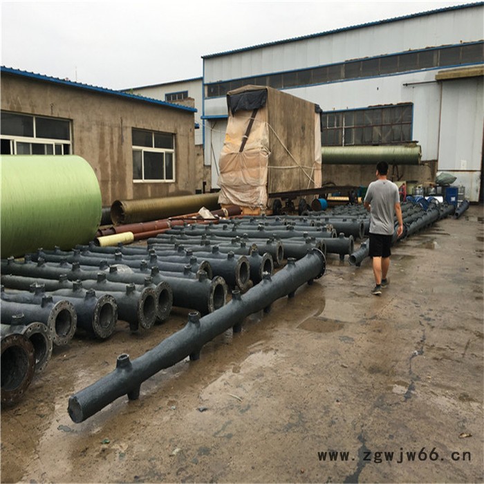 清江 玻璃钢污水喷淋管道 鸿硕玻璃钢喷淋管件 玻璃钢烟气脱硫喷淋管道图7