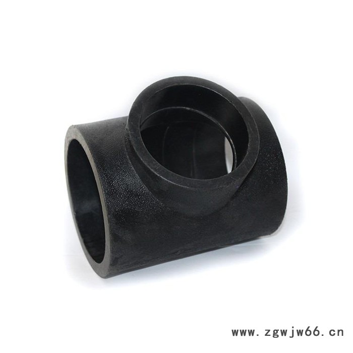 厂家现货PE承插三通 给水管件 上水管 自来水管用管件 欢迎选购图2