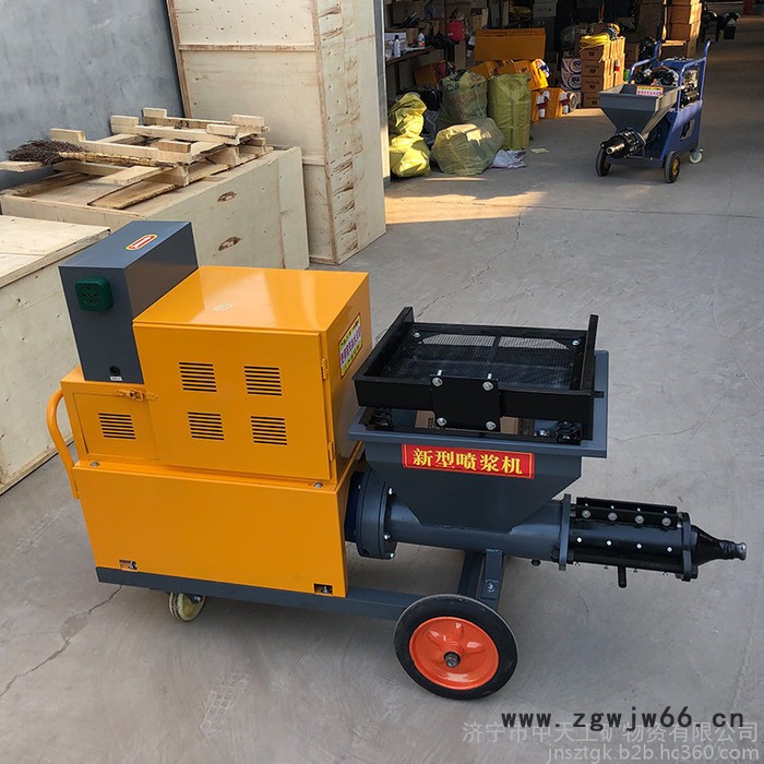 厂家生产砂浆喷涂机 HC-511喷浆机 防火材料喷涂机图7