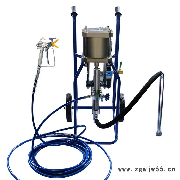 上海洪申GP2045高压无气喷涂机 钢结构乳胶轻防腐涂料气动喷涂机图2