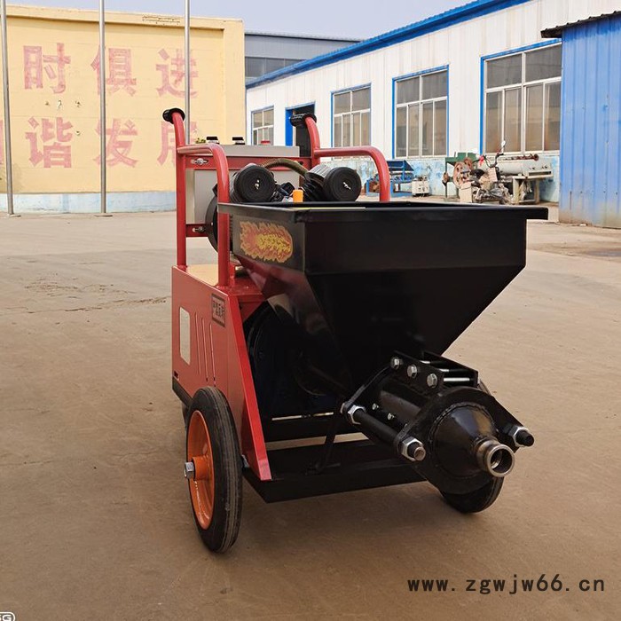 冠发 外墙真石漆腻子粉喷涂机防水防火材料喷涂机乳胶漆水泥拉毛砂浆油漆图4