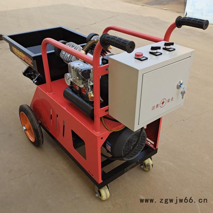 冠发 外墙真石漆腻子粉喷涂机防水防火材料喷涂机乳胶漆水泥拉毛砂浆油漆图3