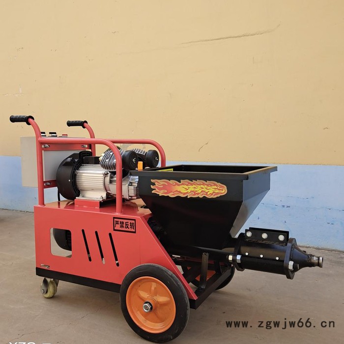 冠发 外墙真石漆腻子粉喷涂机防水防火材料喷涂机乳胶漆水泥拉毛砂浆油漆图7