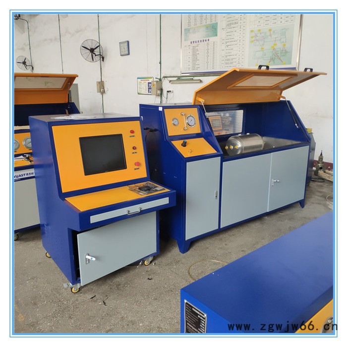 管件 阀门水压试验机 高压胶管耐压爆破试验台 水压压力检测台图2