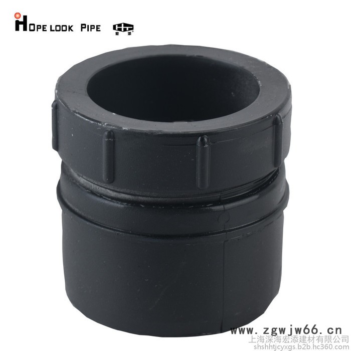 宏添 压盖式柔性承插管件HTPP排水管厂家PE特殊单立管排水同层排水高层同层排水双扩口45°弯头(带检查口)图6