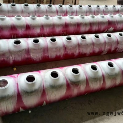中允异型管件 加工多孔分水汇气管 碳钢集合管