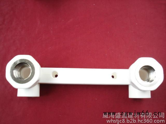 生产 ppr水暖管件 **ppr管件 双联内丝弯头