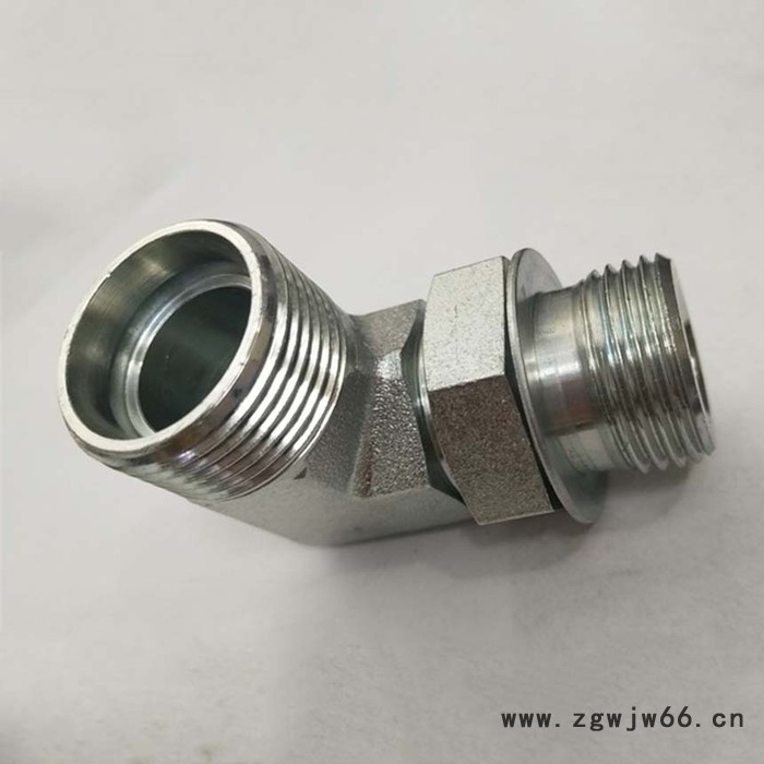 余姚 柳东 JGD 高压旋转液压直角接头 可调向 卡套弯头 欢迎咨询不锈钢弯头管件图2