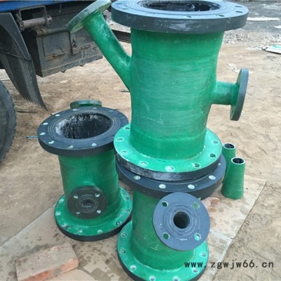 河北 玻璃钢管件法兰直通三通 鸿硕 玻璃钢法兰 玻璃钢压力法兰