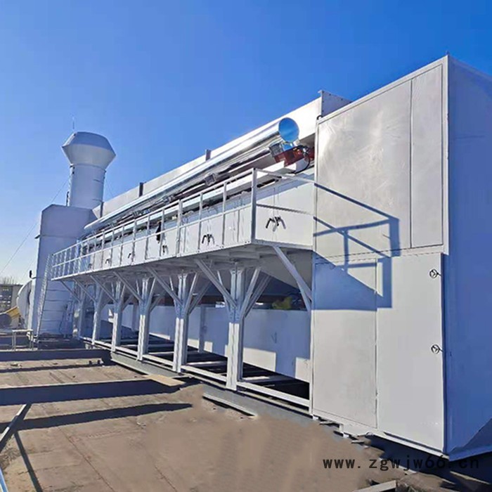 喷漆喷涂废气处理设备 喷漆催化燃烧设备图2