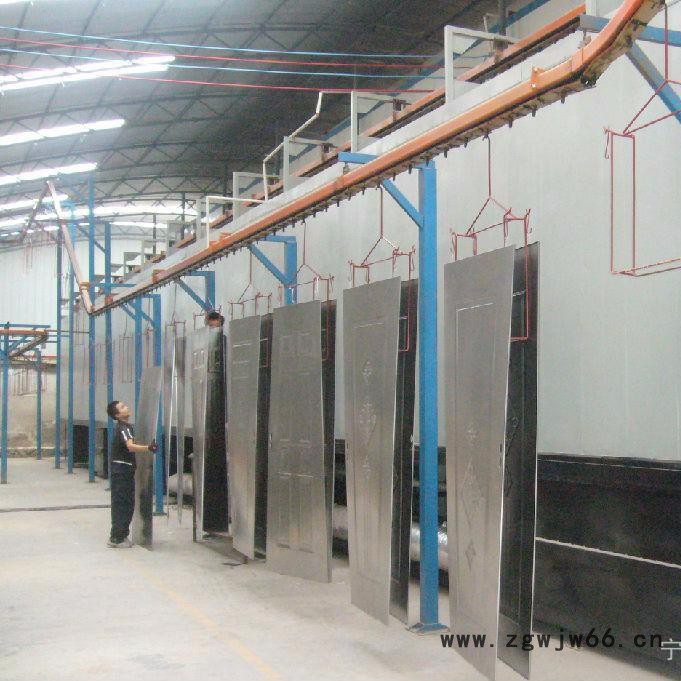 供应立成自动静电喷漆流水线 喷涂设备 喷塑设备图2