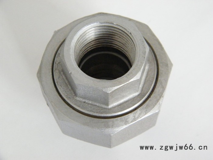 盐山君政承插管件现货供应DN6-DN80螺纹活接头螺纹由任图3