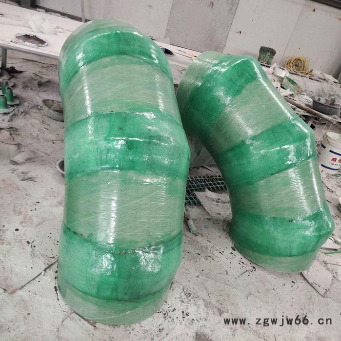 淮南 玻璃钢喷淋管弯头 万诚  玻璃钢净化塔弯头 压力弯头图2
