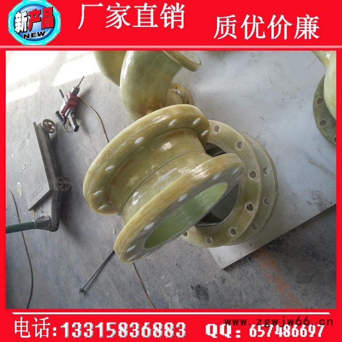 厂家** **玻璃钢弯头管件系列 玻璃钢四通管件图3