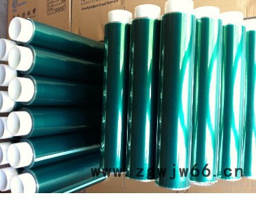 供应绿硅胶带  绿色喷涂胶带 绿色电镀胶带 阳极遮蔽胶带图2