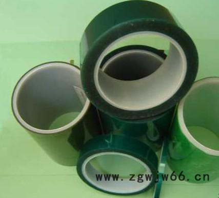 供应绿硅胶带  绿色喷涂胶带 绿色电镀胶带 阳极遮蔽胶带