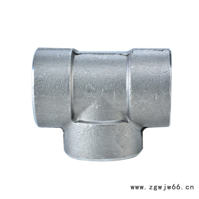 派瑞特 不锈钢变径承插焊三通锻造高压管件 异径套焊三通焊接头210KG图4