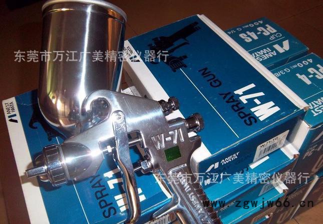 一级代理 日本岩田W-71喷枪 塑胶产品上壶喷漆枪 手动油漆图2