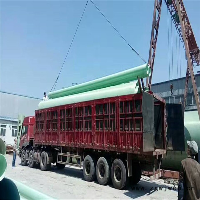 福州 玻璃钢排污管道 鸿硕玻璃钢管件管道 玻璃钢树脂管道图2