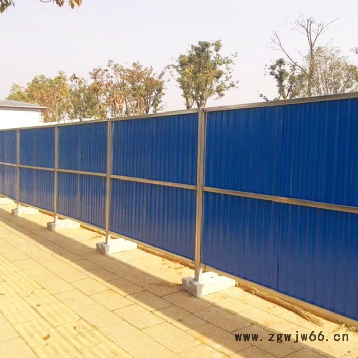 社区围墙隔离网 出口品质喷涂冲孔挡板恺嵘工程彩钢围挡喷涂冲孔挡板批发图6