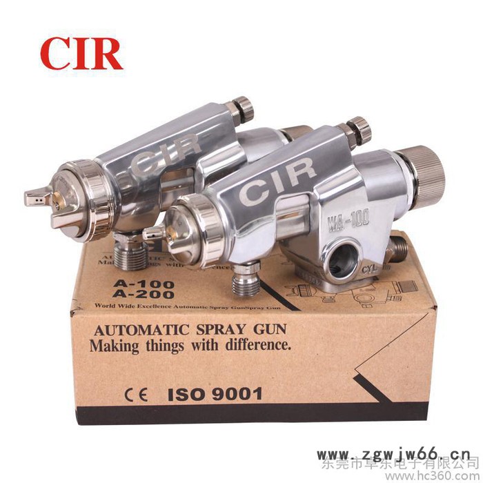 台湾进口CIRWA-100 200自动喷枪压送式喷头 流水线油漆数控喷漆枪图3