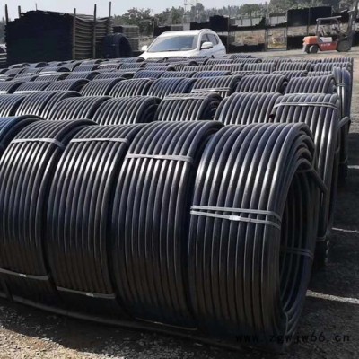 PE给水管 PE实壁管 饮用水pe管件 农业灌溉管