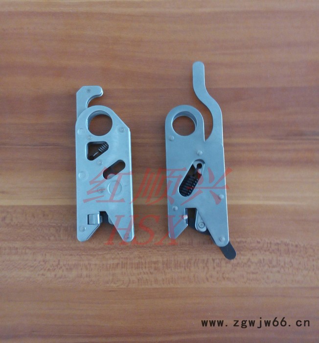 涂布机四爪夹具，静电喷涂不锈钢304夹子，喷涂设备配件红顺兴夹子图4