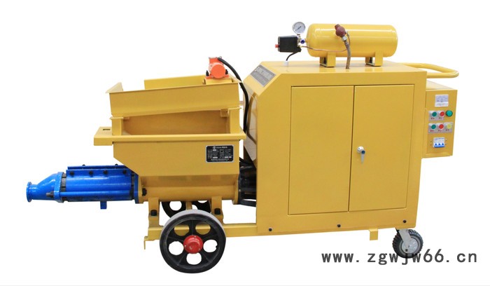 申港机械 GS300S喷浆机  自带空压机 墙面喷涂机图3