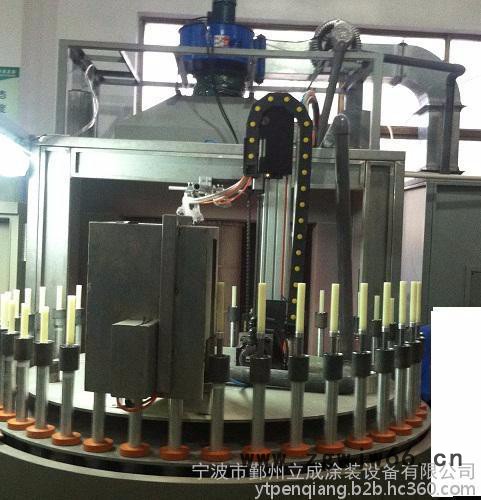 静电喷涂设备 保温杯专用自动喷漆设备 圆盘机图2