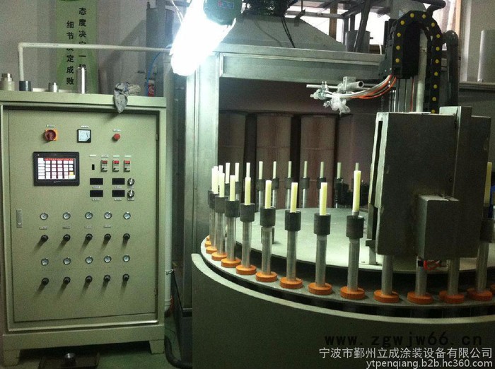 静电喷涂设备 保温杯专用自动喷漆设备 圆盘机图3